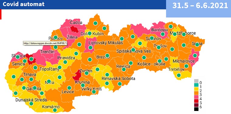 mapa COVID 19