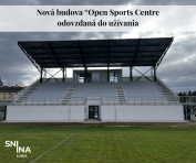 Prevzatie stavby "Open Sports Centre" do užívania