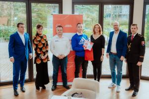 Daniel ocenený za záchranu života 1